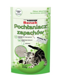 CERTECH Pochłaniacz zapachu Super Benek Zielony Las 0,45kg