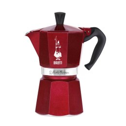 Bialetti - Deco Glamour - Moka Express 6tz Czerwona