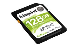 Karta pamięci Kingston Canvas Select Plus SDS2/128GB (128GB; Class U3, V30; Karta pamięci)