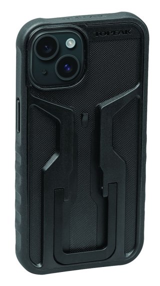 TOPEAK POKROWIEC RIDECASE FOR iPHONE 15 BLACK/GRAY