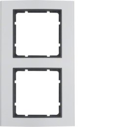 B.3 Ramka 2-krotna, alu/antracyt (10123004)