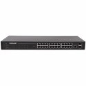 GIGA SWITCH 24x RJ45 + 2x SFP WEB-SMART VLAN QOS RACK