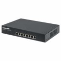 Switch Ethernet 8x RJ45 Gigabit PoE+ 140W, metal, Rack 19