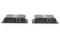 DIGITUS EXTENDER HDMI DO 120M PO CAT.5E/6 UTP LUB IP UHD 4K 30HZ HDCP 1.4 Z AUDIO (ZESTAW) DS-55122