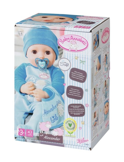 Baby Annabell® Lalka Aleksander 43cm 706305 ZAPF