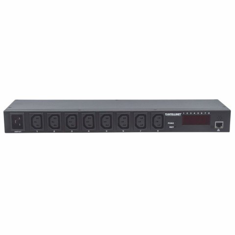 INTELLINET LISTWA ZASILAJĄCA RACK ZARZĄDZALNA IP RJ45 8X C13 163682