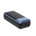 RIVACASE POWERBANK DO LAPTOPA, TABLETU, SMARTF. 30.000 MAH USB-C 65W, 2X WE/WY USB-C PD65W, 2X USB-A QC 3.0 18W, LCD, CZARNY