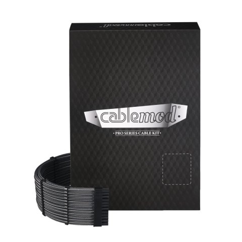 CableMod PRO ModMesh RT ASUS/Seasonic/Phanteks Zestawy - karbon
