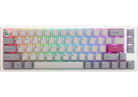 Ducky One 3 Mist Grey SF Klawiatura Gamingowa, RGB LED - MX-Blue