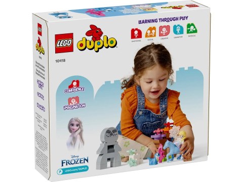 LEGO Disney 10418 Elza i Bruni w Zaczarowanym Lesie