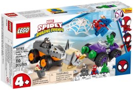 LEGO Marvel 4plus 2022 10782 Hulk kontra Rhino Starcie pojazdów