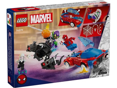 LEGO Super Heroes 76279 Wyścigówka Spider-Mana i Zielony Goblin