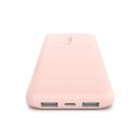 Powerbank Belkin BoostCharge Power Bank 10K 2xUSB-A + 1xUSB-C 10000mAh 15W Rose Gold