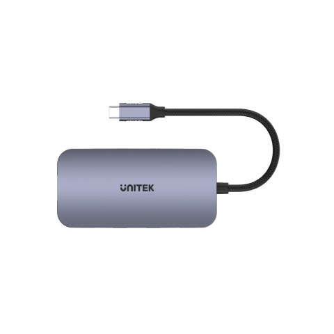 UNITEK HUB USB-C N9+, USB-C, HDMI, PD 100W, SD