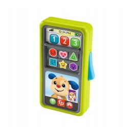 PROMO Fisher-Price Smartfonik 2w1 Przesuwaj i ucz się telefon HNL43 MATTEL