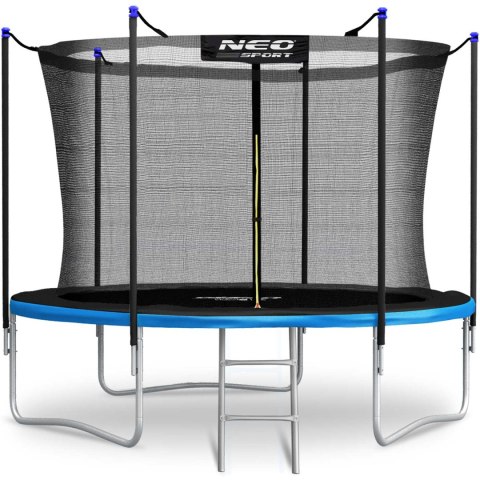 Trampolina ogrodowa 10ft/312cm z siatką wewnętrzną i drabinką Neo-Sport