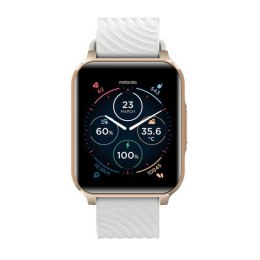 Smartwatch Motorola 70 Biało-złoty