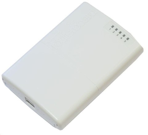 MikroTik PowerBox | Router | RB750P-PBr2, 5x RJ45 100Mb/s, zewnętrzny, wodoodporny