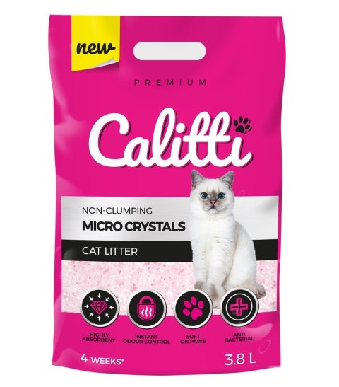CALITTI Micro Crystals - żwirek silikonowy 3,8l (WYPRZEDAŻ)