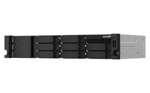 Qnap TS-864eU-8G, 2U, 8 x 2.5"/3.5" SATA, Intel Celeron N5095 4C/4T, 8 GB DDR4 onboard not expandable, 2 x 2.5GbE, Single PSU (n