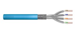 Kabel instalacyjny DIGITUS kat.6A, S/FTP, Eca, AWG23/1, LSOH, 50m, niebieski, ofoliowany