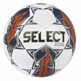 Piłka nożna Select Hala Futsal Master grain 22 FIFA Basic biało-pomarańczowa 17571