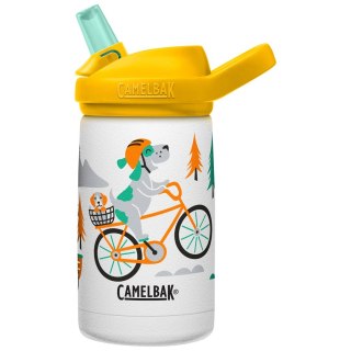 Butelka termiczna dla dzieci CamelBak eddy+ Kids SST Vacuum Insulated 350ml, Biking Dogs