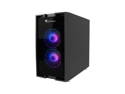 OBUDOWA GENESIS IRID 353 ARGB MATX MINI TOWER Z OKNEM CZARNA