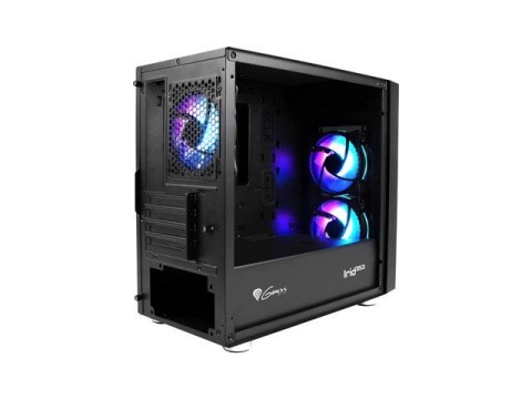 OBUDOWA GENESIS IRID 353 ARGB MATX MINI TOWER Z OKNEM CZARNA