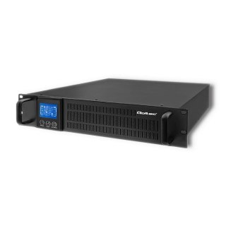 QOLTEC ZASILACZ AWARYJNY UPS RACK | 1KVA | 800W | LCD