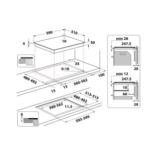 Płyta indukcyjna HOTPOINT HS 5160C NE