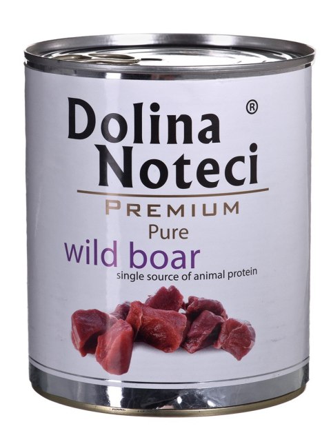 DOLINA NOTECI Premium Pure bogata w dziczyznę - mokra karma dla psa - 800 g