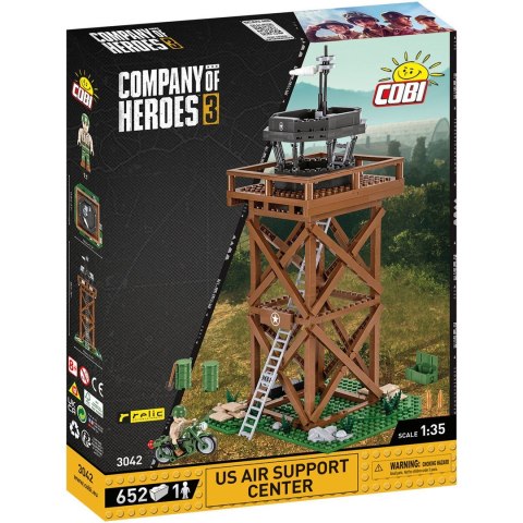 COBI 3042 Company of Heroes 3. US Air Support Center 652 klocki