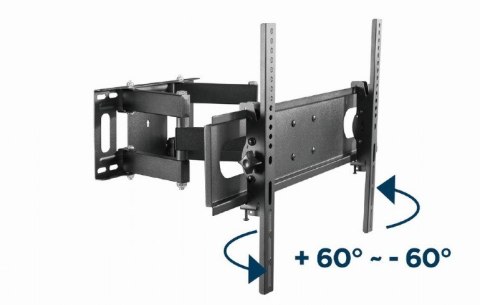 GEMBIRD UCHWYT ŚCIENNY LCD 37"-70" VESA MAX 600 X 400MM, DO 35KG