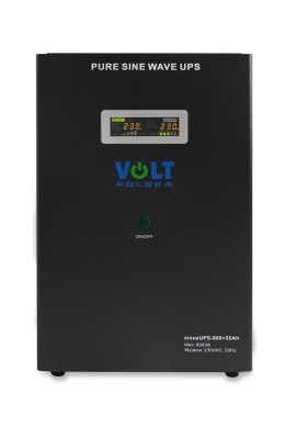 VOLT Zasilacz awaryjny SINUS UPS 800 + 55Ah (500/800W)