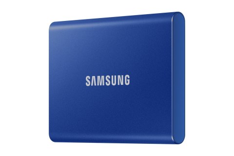 Dysk zewnętrzny SSD Samsung T7 (1TB; USB 3.2; niebieski; MU-PC1T0H/WW)