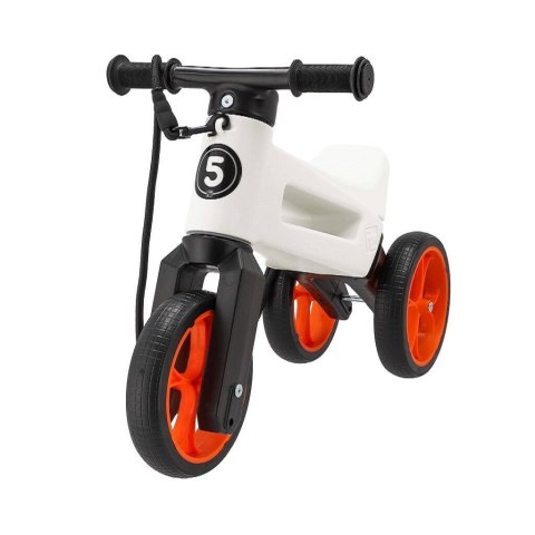 Rowerek biegowy Funny Wheels Rider White/Orange