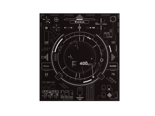 MATA OCHRONNA POD FOTEL GENESIS TELLUR 400 SQUARE HUD 110X100CM