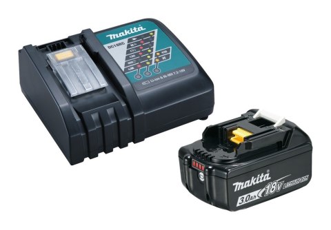 MAKITA ZESTAW ZASILAJĄCY 18V 1x3,0Ah (BL1830B + DC18RC)