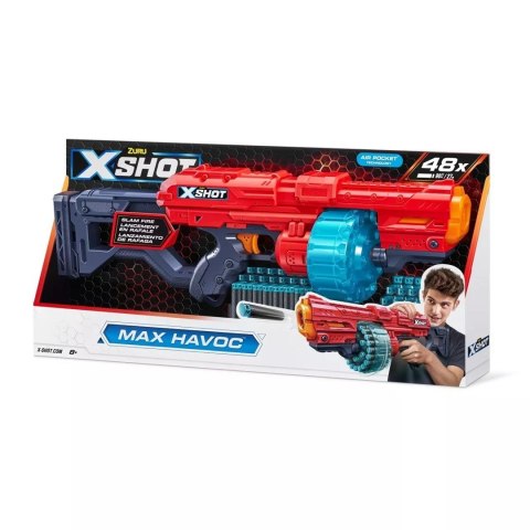 ZURU X-SHOT ExcelMaxHavoc wyrzutnia48s 36446 40367