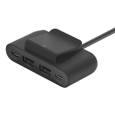 Ładowarka rozgałęziacz USB-C Belkin BoostCharge 4-Port USB Power Extender 1xUSB-C -> 2xUSB-A/2xUSB-C Black