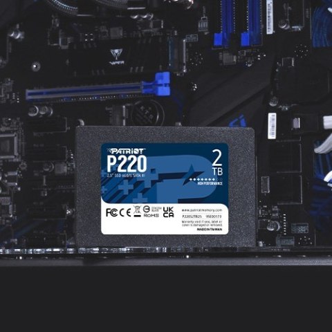 SSD PATRIOT P220 2TB SATA3 2,5" P220S2TB25