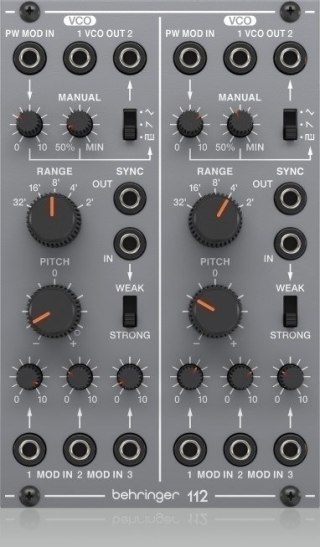 Behringer 112 DUAL VCO Moduł syntezatora modularnego