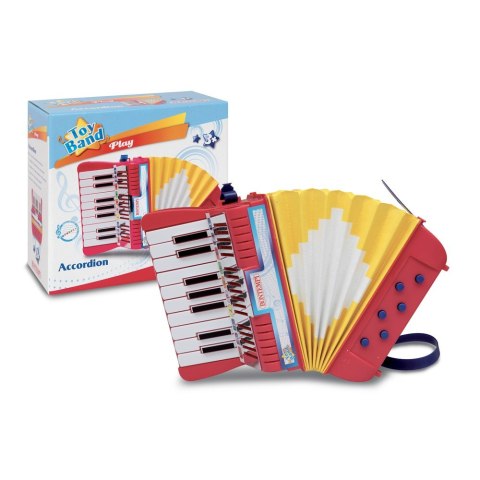 Bontempi Play Accordion 17 keys + 6 bass akordeon instrument 18145 DANTE