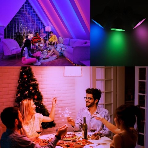 Yeelight | Inteligentna żarówka LED GU10 4,5W 350Lm W1 RGB Multikolor, opakowanie 4szt | 5 W | Sieć WLAN