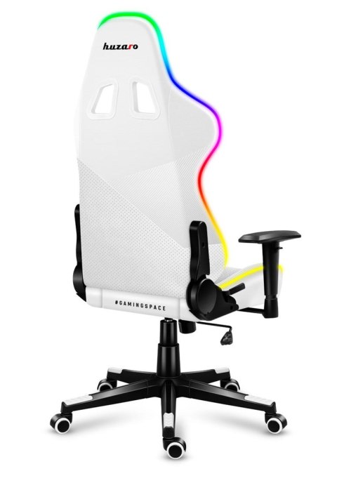 Fotel gamingowy Huzaro Force 6.2 White RGB