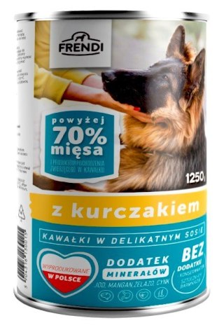 Frendi puszka dla psa z kurczakiem w sosie 1250 g