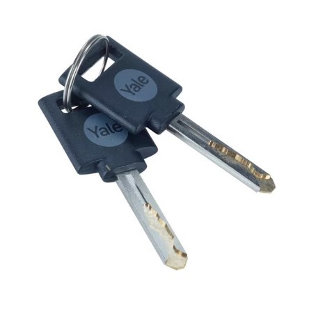 Linka rowerowa stalowa z zamkiem szyfrowym i kluczem 12x1000mm Yale Essential Security Combination & Key Cable Lock