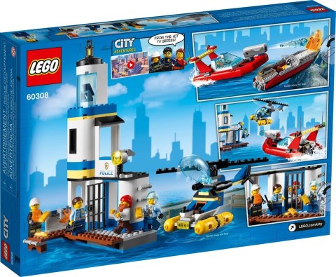 LEGO City 60308 Akcja nadmorskiej policji i strażaków