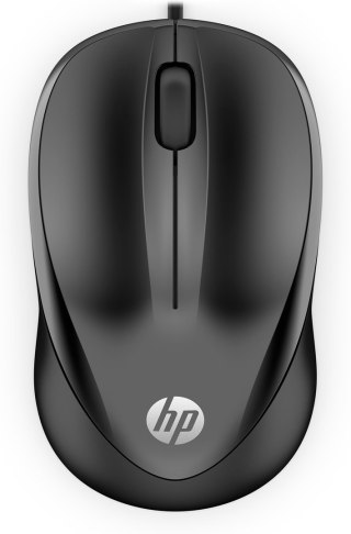 Mysz HP 1000 Wired Optical Mouse with 3 Buttons and 1000 DPI przewodowa czarna 4QM14AA